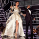 Rihanna and rapper Drake walk offstage during the 2016 MTV Video Music Awards at Madison Square Garden on Aug. 28, 2016, in New York City.
Kevin Mazur/WireImage